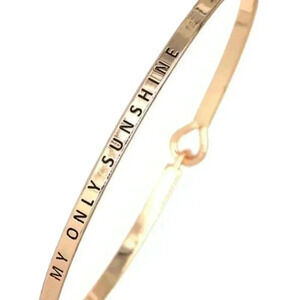My Only Sunshine Message Bracelet